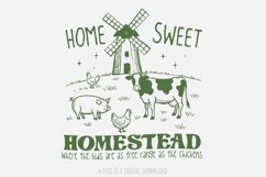 Home Sweet Homestead PNG, Farm Mama png, Homestead PNG, Product Image 1