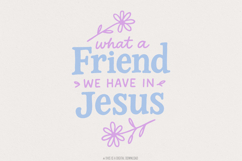 What a Friend We Have in Jesus PNG, Religious Christian Product Image 1