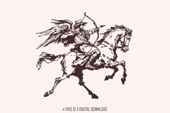 Vintage Cowboy Valentine Png, Howdy Valentine Sublimation, Product Image 1