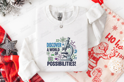Discover A World Of Possibilities Science Quote Design Product Image 3