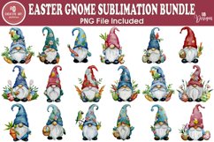 Easter Gnome Sublimation Bundle Product Image 1