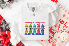 Learning In Living Color SVG Crayon Feelings Moods Cut File Product Image 3