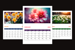 2026 Floral Monthly Printable Photo Calendar PDF Files Product Image 2