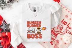 Bunsen Burner Boss SVG - Funny Science Teacher Kawaii File Product Image 3