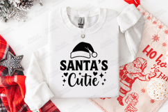 Santa's Cutie SVG, Christmas Santa Hat PNG Product Image 3
