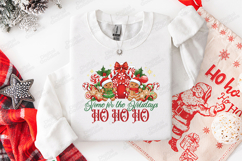 Home for the Holidays Ho Ho Ho Gingerbread T-Shirt SVG Product Image 2