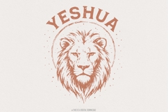 Yeshua PNG, Lion of Judah Digital Download, Spiritual Product Image 1