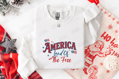 America Land Of The Free SVG - Patriotic USA Pride File Product Image 3