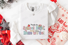 School Days SVG - Patterned Bubbly First Day Cut File Product Image 3