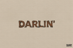 Darlin' Western PNG, Trendy Shirt PNG, Funny Cowgirl Product Image 1