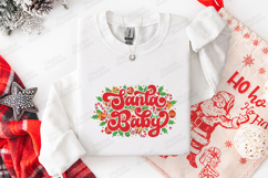 Santa Baby Christmas Shirt Design SVG PNG JPG Product Image 2