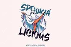 Spooky Halloween Png, Funny Halloween Png Sublimation, Hallo Product Image 1