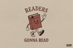 Readers Gonna Read Book PNG, Bookmark PNG For Reading Club Product Image 1