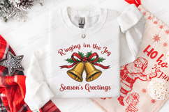 Christmas Bells SVG - Ringing in the Joy Season&#039;s Greetings Product Image 2