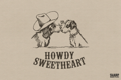 Howdy Sweetheart Western PNG, Love PNG, Dog Mom PNG For Product Image 1