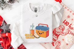 Snack Genius SVG - Cute Back to School Lunch Box Cut File Product Image 3