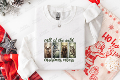 Call of the Wild Christmas SVG | Wildlife Forest Winter Art Product Image 3