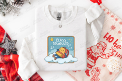 Class Dismissed SVG - Sleeping School Backpack Cut File Product Image 3