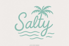 Salty Summer png, Summer Vibes PNG, Beach Vibes png, Summer Product Image 1