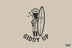 Giddy Up Summer PNG, Western PNG, Trendy PNG, Cowgirl Product Image 1