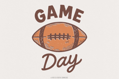 Game Day PNG, Football Digital Download Shirt, Sports Lover Product Image 1