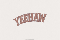 Yeehaw PNG, Western Aesthetic Digital Download, Vintage Product Image 1