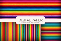 Mexican Serape Digital Paper Western Backgrounds Wallpaper_1 Product Image 1