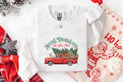 Moving Towards 2025 Red Truck See You There T Shirt Design Product Image 2