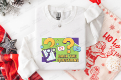 Back The Questions SVG - School Quiz &amp; Exam Cut File Product Image 3