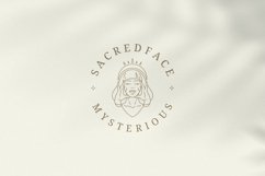 Beauty woman esoteric portrait logo Product Image 1