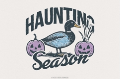 Haunting Season PNG, Halloween Duck Digital Download, Product Image 1