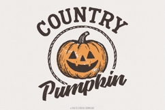 Country Pumpkin PNG, Country Pumpkin Shirt, Fall Halloween Product Image 1