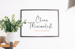 Batavia Symphony Modern Handwritten Script Font Product Image 5