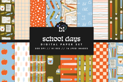16 School Days Seamless Patterns Product Image 1