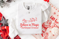 Believe in Magic Christmas Dreams Shirt SVG PNG JPG Product Image 2
