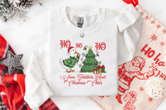 Duck Christmas Sweater SVG | Snow Feathers &amp; Cheer Product Image 3
