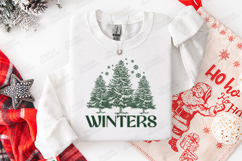 So Its My Favourite Season Winters SVG, Christmas Forest PNG Product Image 3