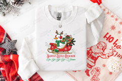 Santa's Little Quacker SVG | Funny Duck Christmas Sleigh Product Image 3