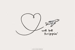 We Be Trippin png, Vacation png, Summer Vacation png, Trip Product Image 1