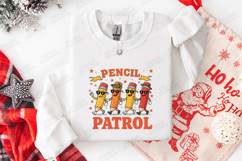 Pencil Patrol SVG - Back to School Student Squad Cut File Product Image 3