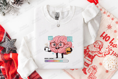 Brain Loading SVG - Funny Neurodiversity School Cut File Product Image 3