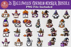 Halloween Gnomes sticker Bundle Product Image 1