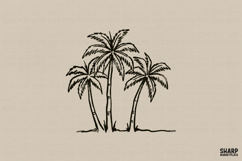 Palm Trees PNG, Summer PNG, Beach PNG, Tropical Coastal Product Image 1