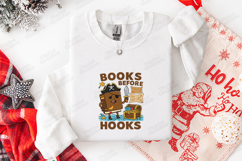 Books Before Hooks SVG - Pirate Book Adventure Cut File Product Image 3