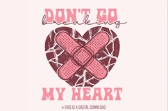 Valentine's Day PNG, Sublimation Design, Retro Love PNG, Product Image 1