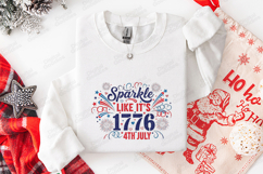 Sparkle Like It's 1776 SVG July 4th Patriotic Fireworks File Product Image 3