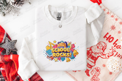 School Rocks SVG - Cute Backpack Back to School Cut File Product Image 3