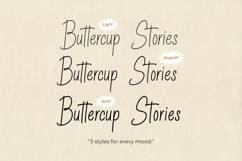 Buttercup Stories - Ballpoint Handwritten Font Product Image 2