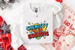 Chemistry Is Explosive SVG - Funny Science Lab Cut File Product Image 3