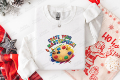 Create Your Masterpiece SVG - Artist Palette School Cut File Product Image 3